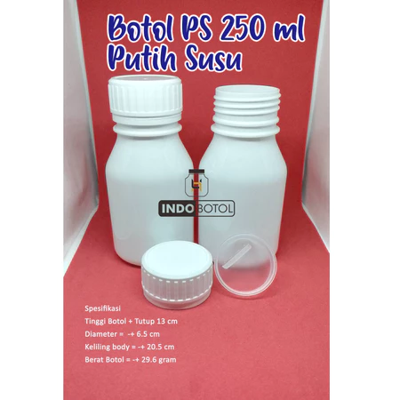 Botol PS 250 ml TM Putih Susu